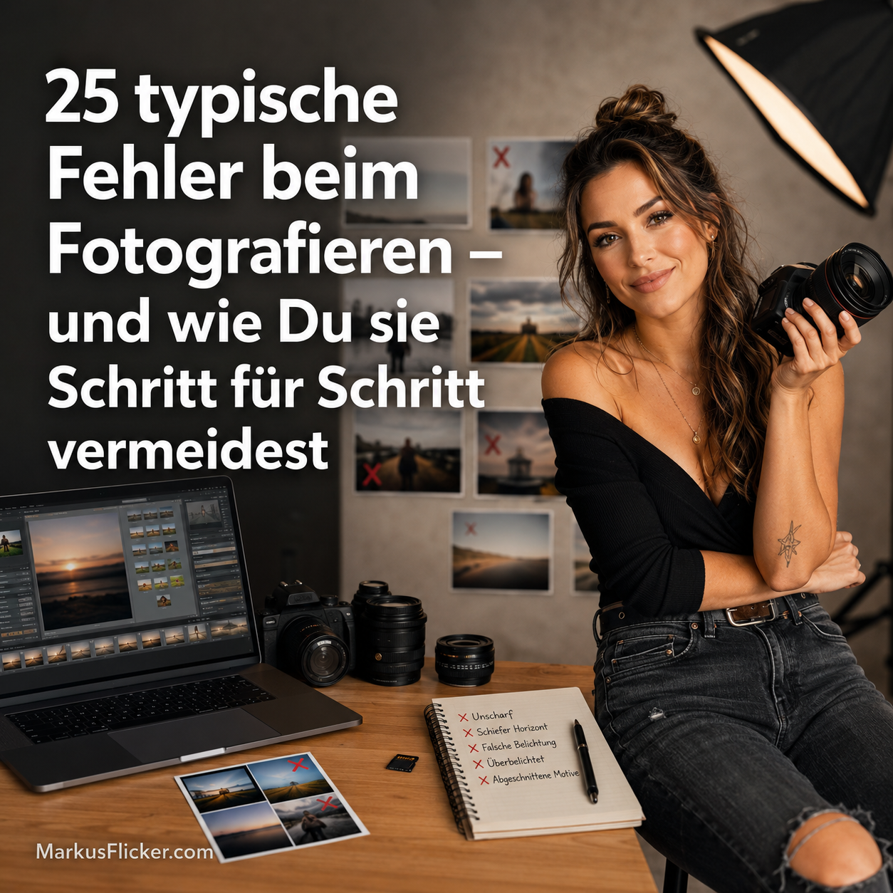 25 typische Fehler beim Fotografieren – und wie Du sie Schritt für Schritt vermeidest