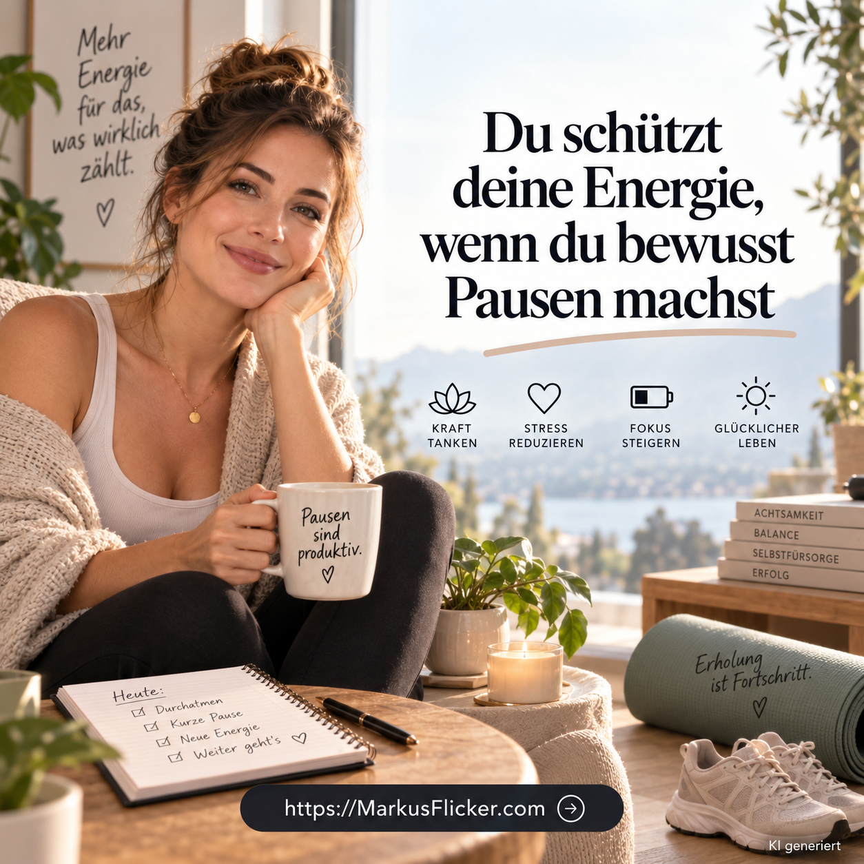 Effektiver leben beginnt im Kopf Effektiver leben beginnt im Kopf