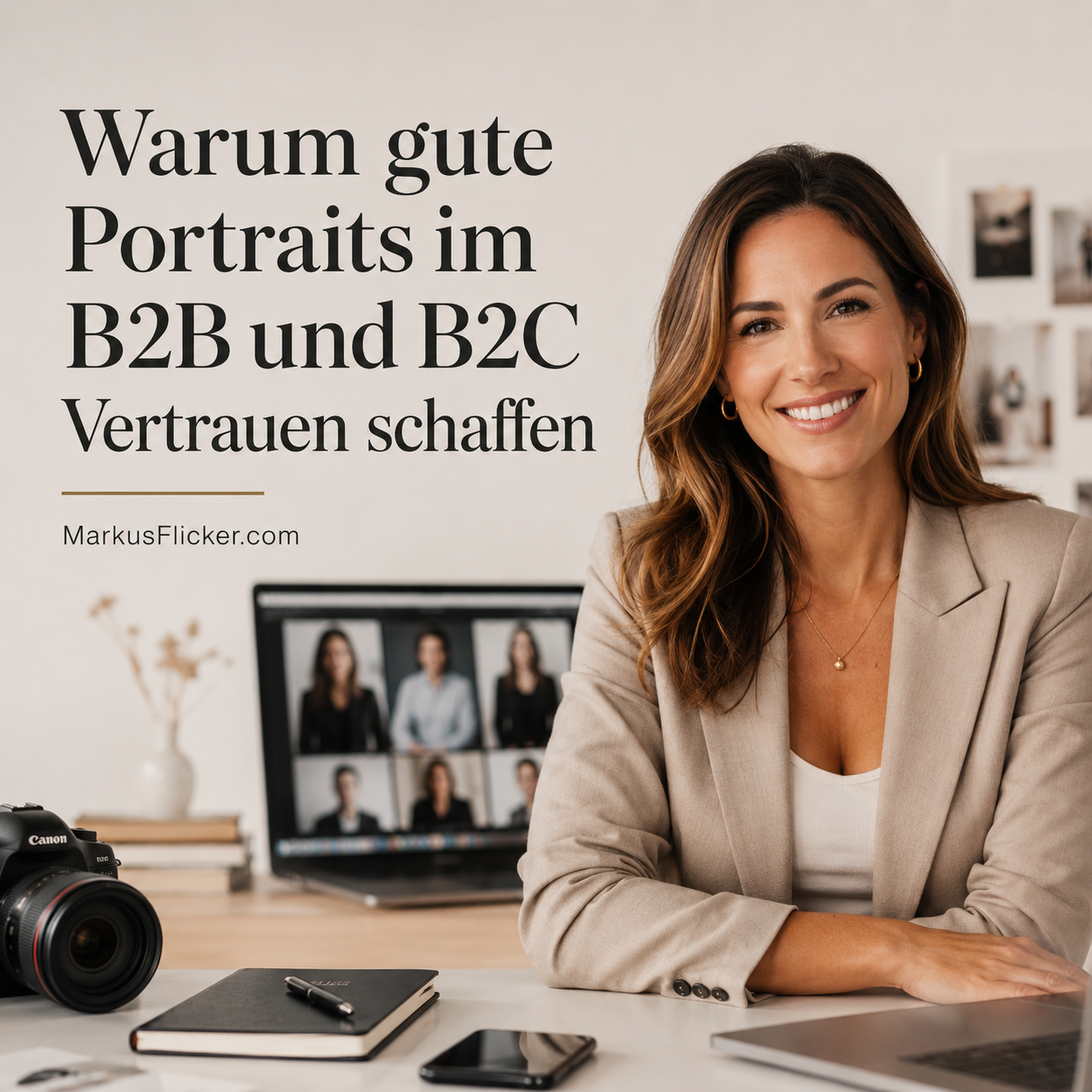 Warum gute Portraits im B2B und B2C Vertrauen schaffen Warum gute Portraits im B2B und B2C Vertrauen schaffen