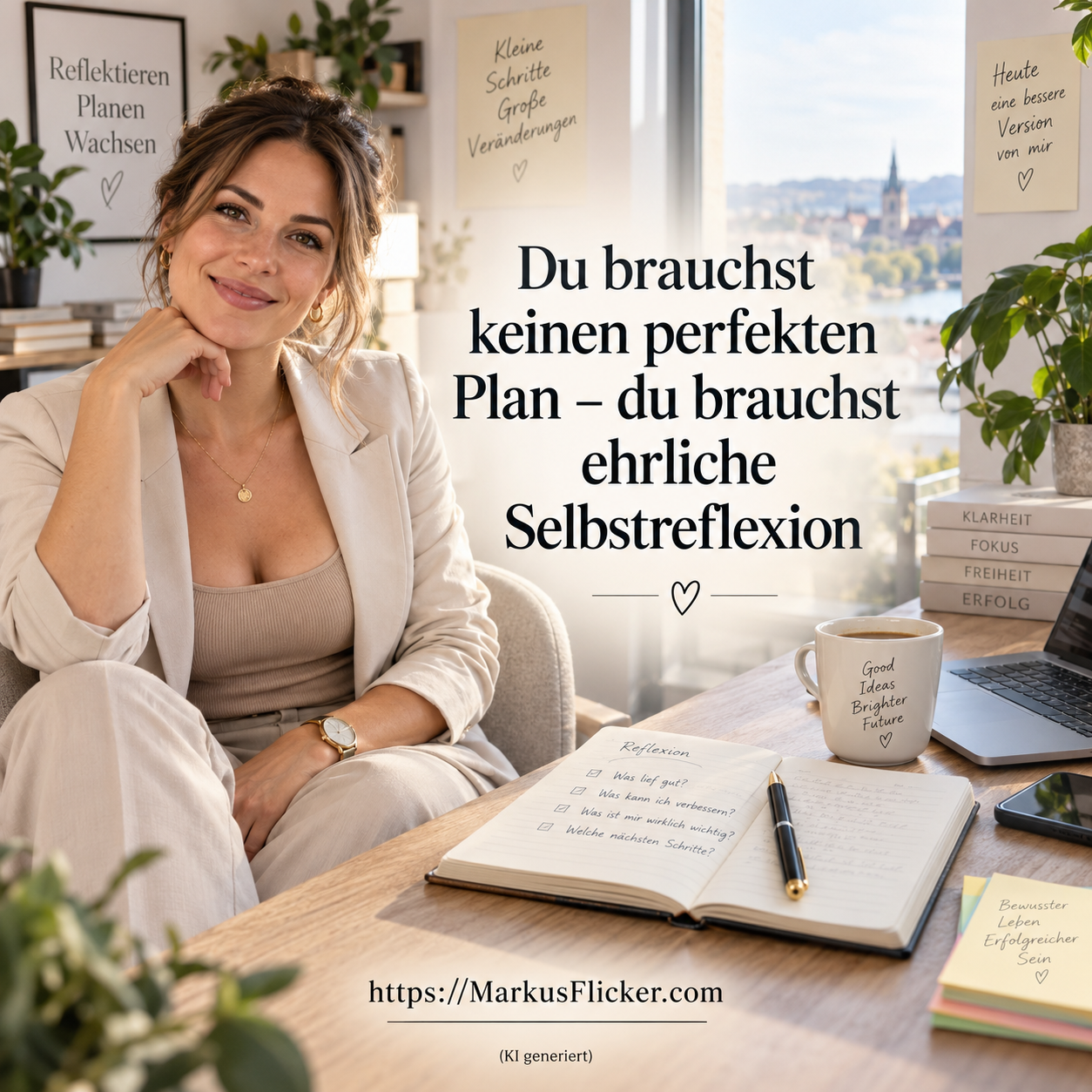 Regelmäßige Selbstreflexion als Erfolgsstrategie – Wie du dich im Business und privat effektiv organisierst und nachhaltig wächst Regelmäßige Selbstreflexion als Erfolgsstrategie – Wie du dich im Business und privat effektiv organisierst und nachhaltig wächst