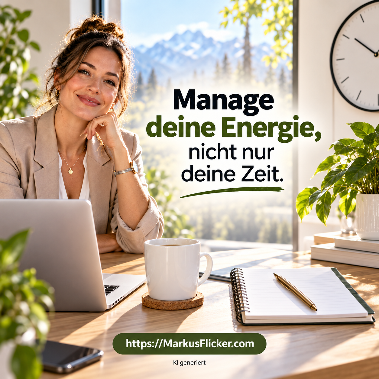 Energie managen statt Zeit – Wie du im Business und privat wirklich effektiv organisiert bist