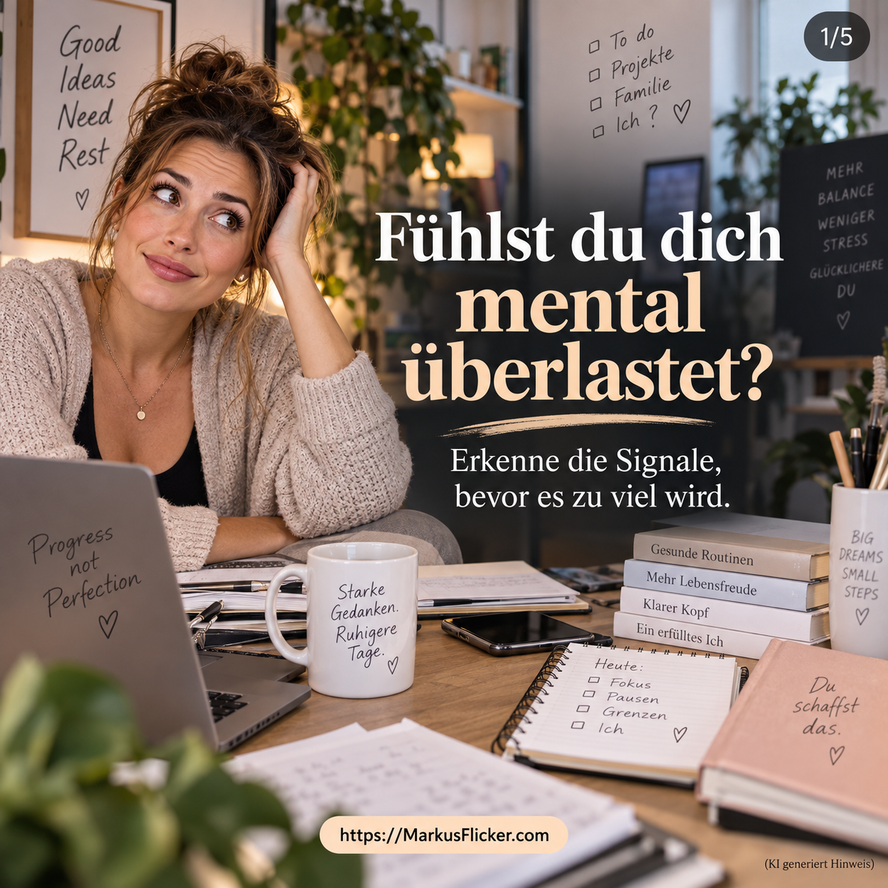 Mentale Überlastung erkennen, bevor sie zum Problem wird – effektiv organisiert im Business und privat Mentale Überlastung erkennen, bevor sie zum Problem wird – effektiv organisiert im Business und privat