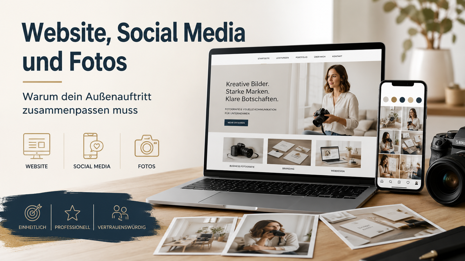 Du betrachtest gerade Warum Website, Social Media und Fotos zusammenpassen müssen