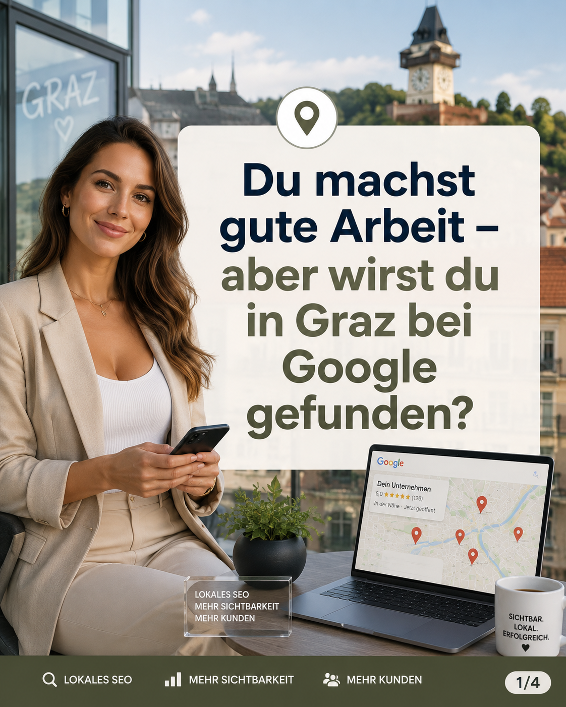 Lokale SEO in Graz: So wird dein Unternehmen besser bei Google gefunden