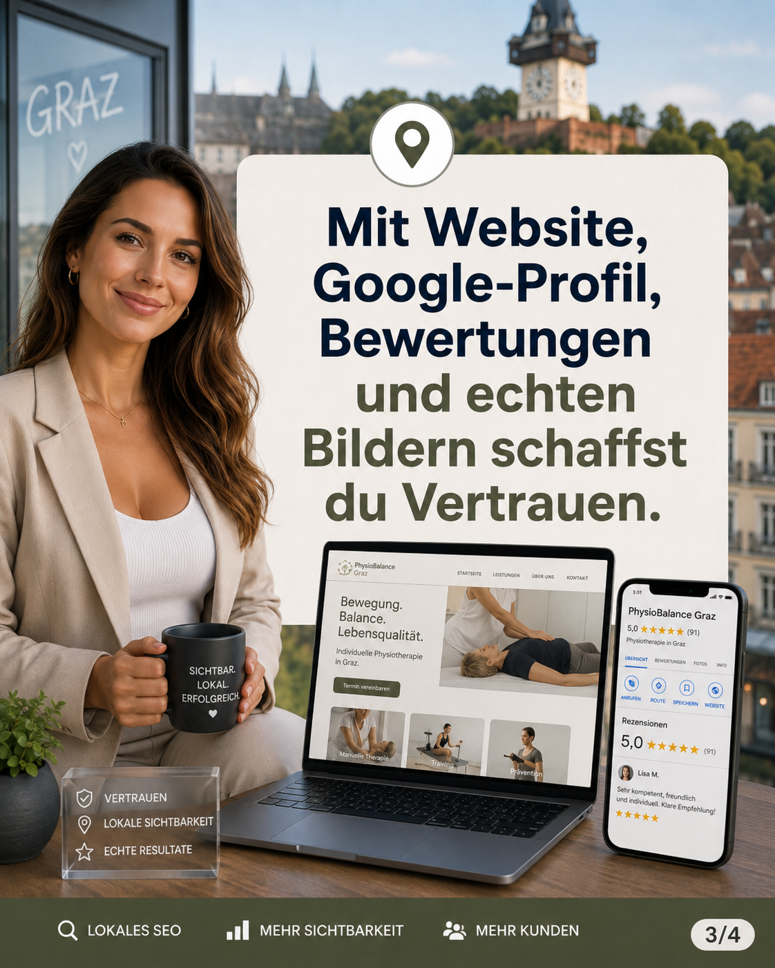 Lokale SEO in Graz: So wird dein Unternehmen besser bei Google gefunden