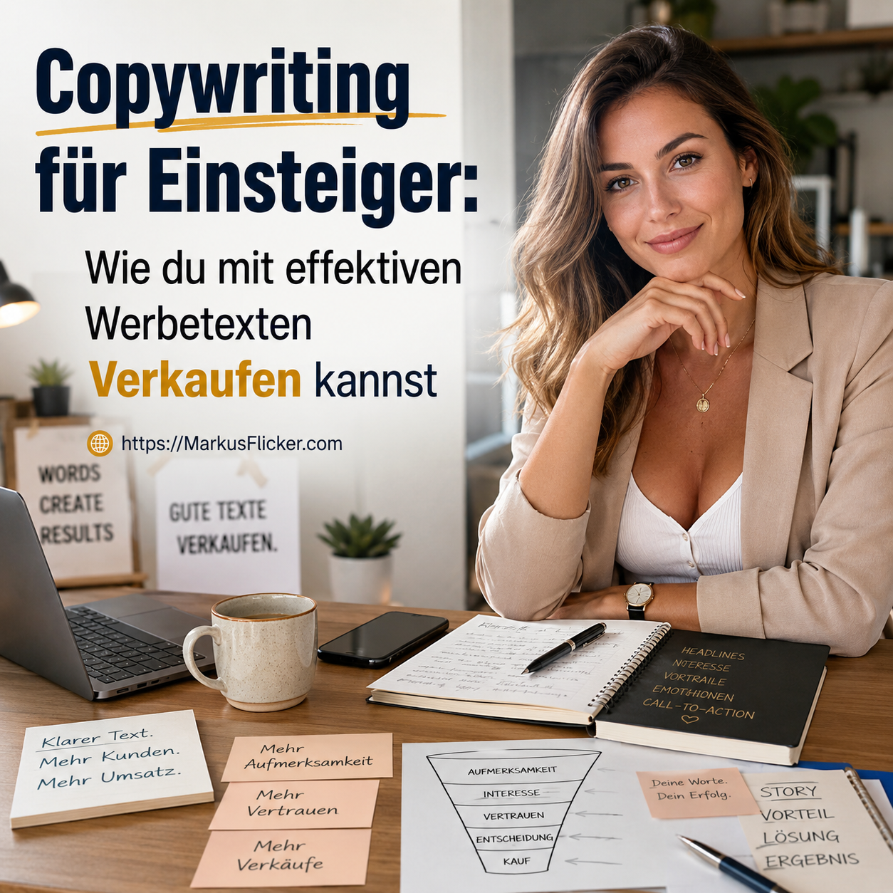 Copywriting für Einsteiger: Wie du mit effektiven Werbetexten Verkaufen kannst