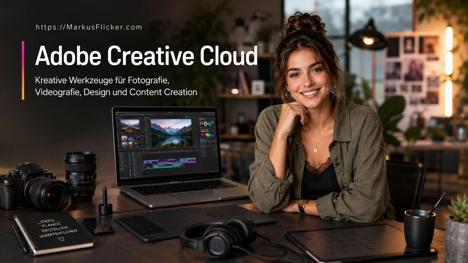 Adobe Creative Cloud - Kreative Werkzeuge für Fotografie, Videografie, Design und Content Creation