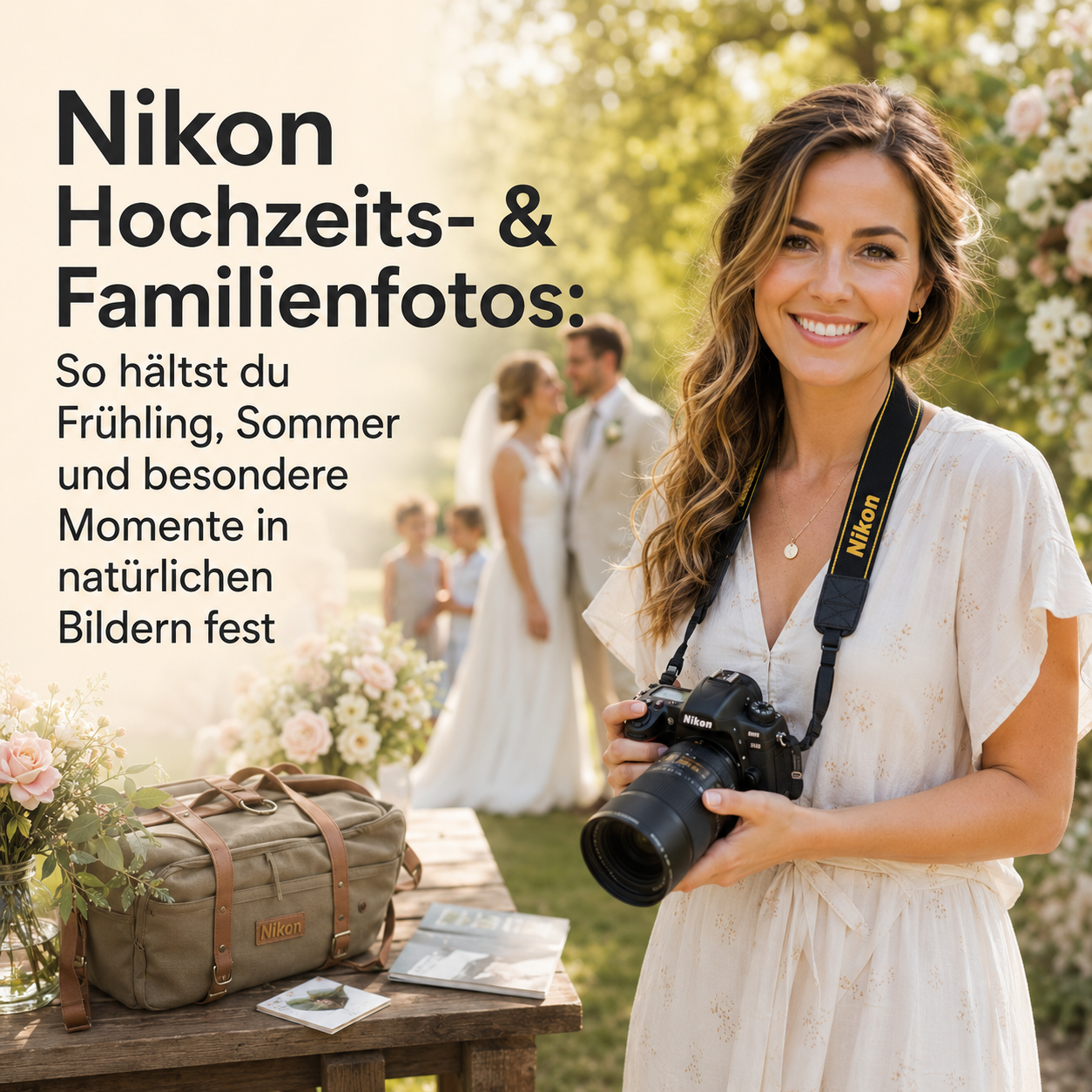 Du betrachtest gerade Nikon Hochzeits- & Familienfotos: So hältst du Frühling, Sommer und besondere Momente in natürlichen Bildern fest