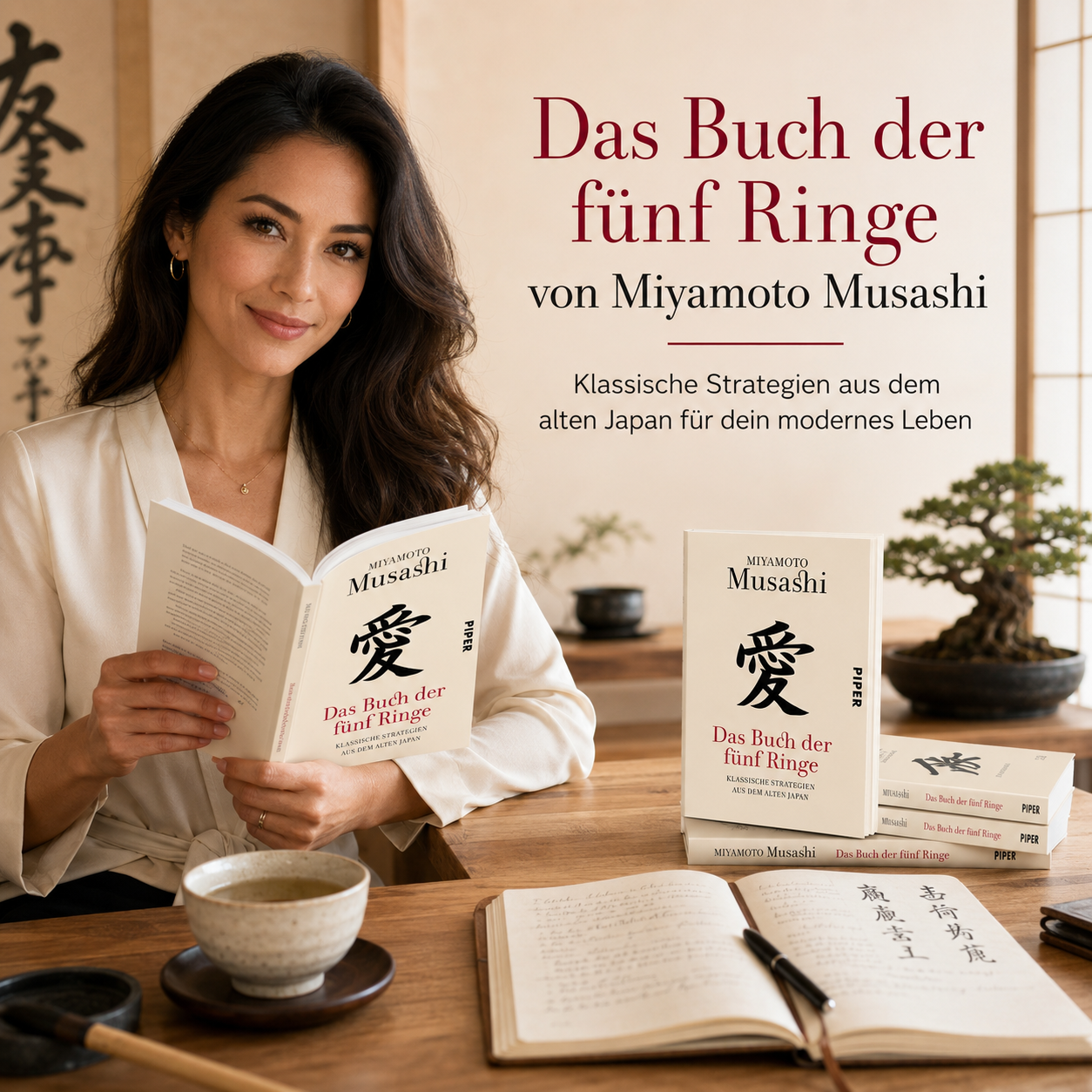 Du betrachtest gerade Das Buch der fünf Ringe von Samurai Miyamoto Musashi: Klassische Strategien aus dem alten Japan für dein modernes Leben