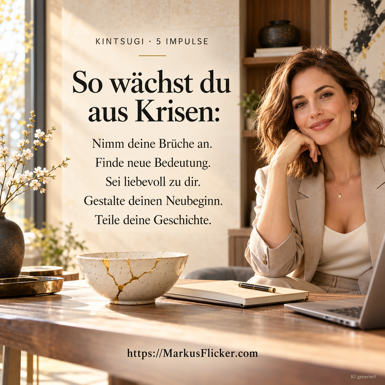 Kintsugi als Lebenshaltung für deinen Erfolg im privaten und beruflichen Leben inkl. 5 Strategien, um mit Kintsugi gestärkt aus Krisen hervorzugehen Kintsugi als Lebenshaltung für deinen Erfolg im privaten und beruflichen Leben inkl. 5 Strategien, um mit Kintsugi gestärkt aus Krisen hervorzugehen