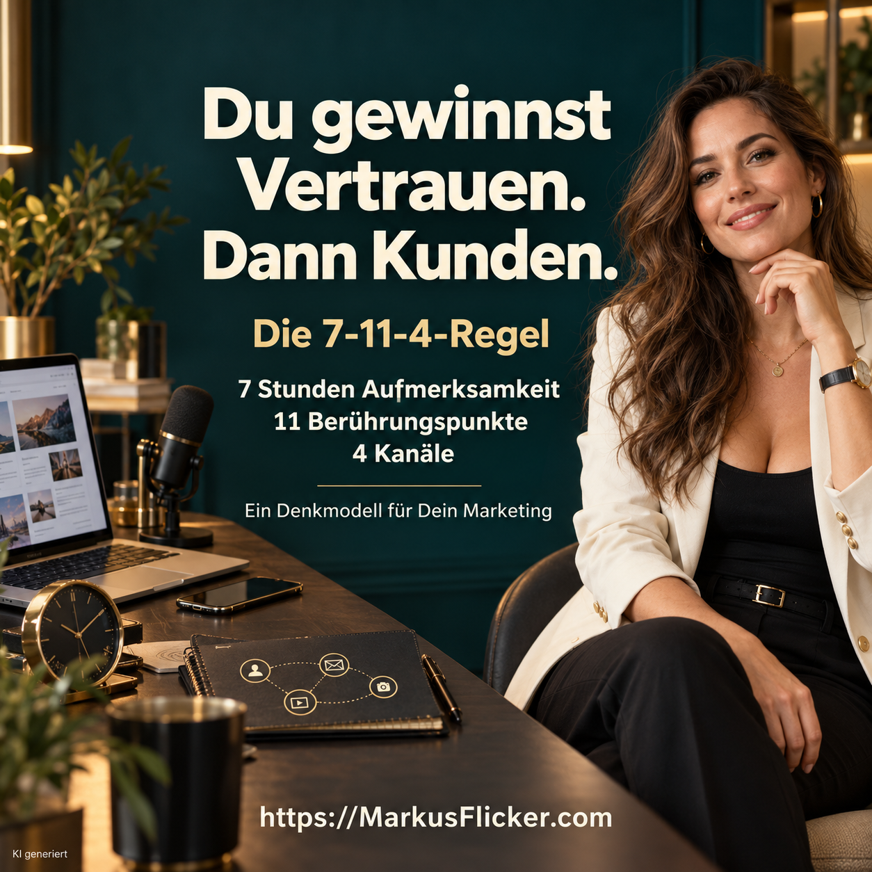 Die 7-11-4 Regel im Marketing von Google: Wie Du Vertrauen aufbaust, bevor Kunden kaufen