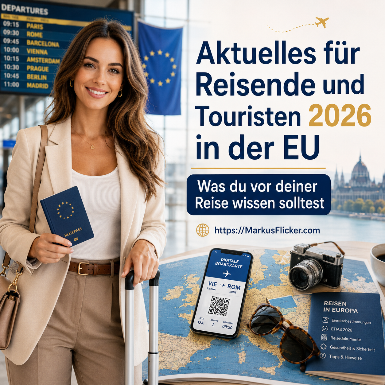 Aktuelles für Reisende und Touristen 2026 in der EU: Was du vor deiner Reise wissen solltest