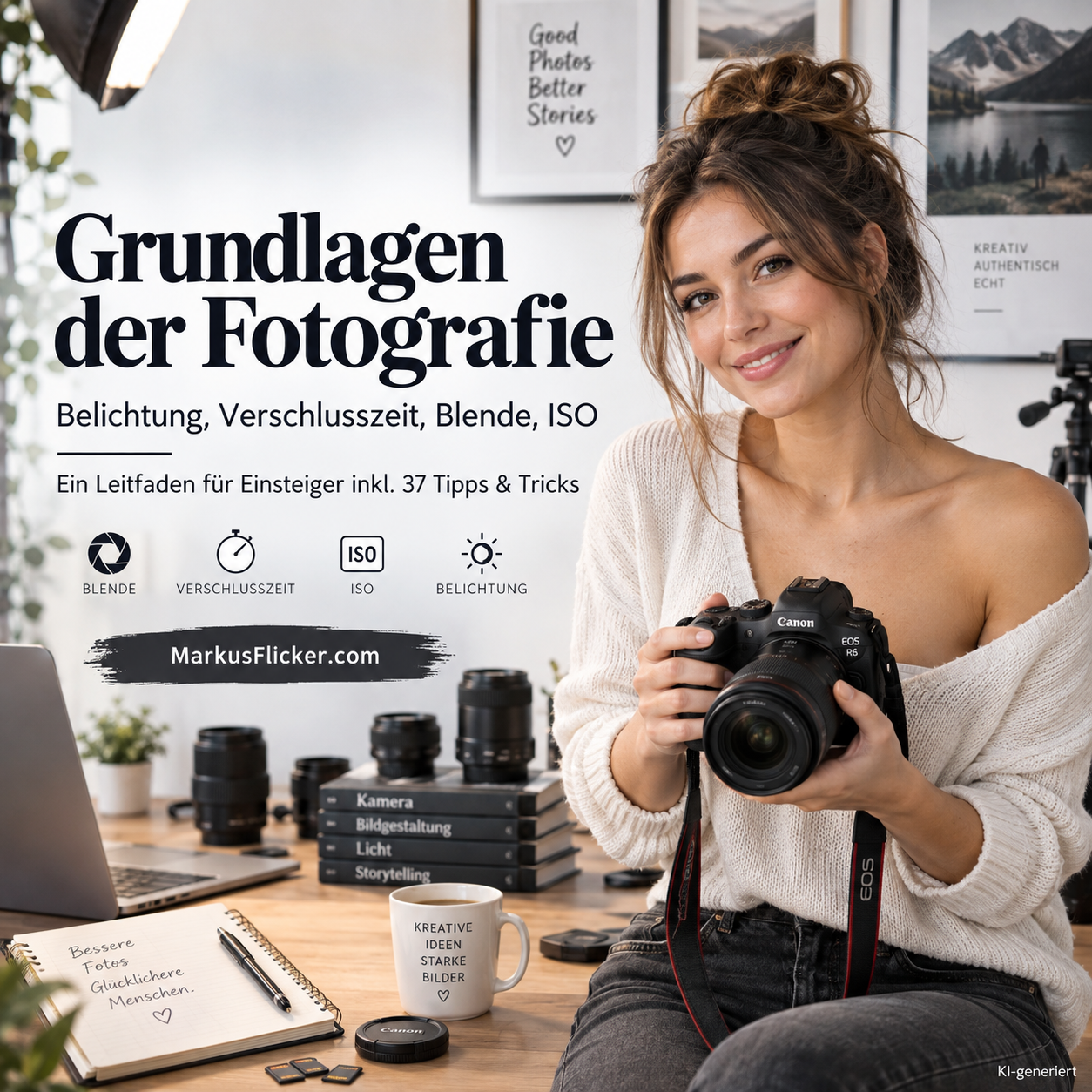Mehr über den Artikel erfahren Grundlagen der Fotografie: Belichtung, Verschlusszeit, Blende, ISO. Ein Leitfaden für Einsteiger inkl. 37 Tipps und Tricks