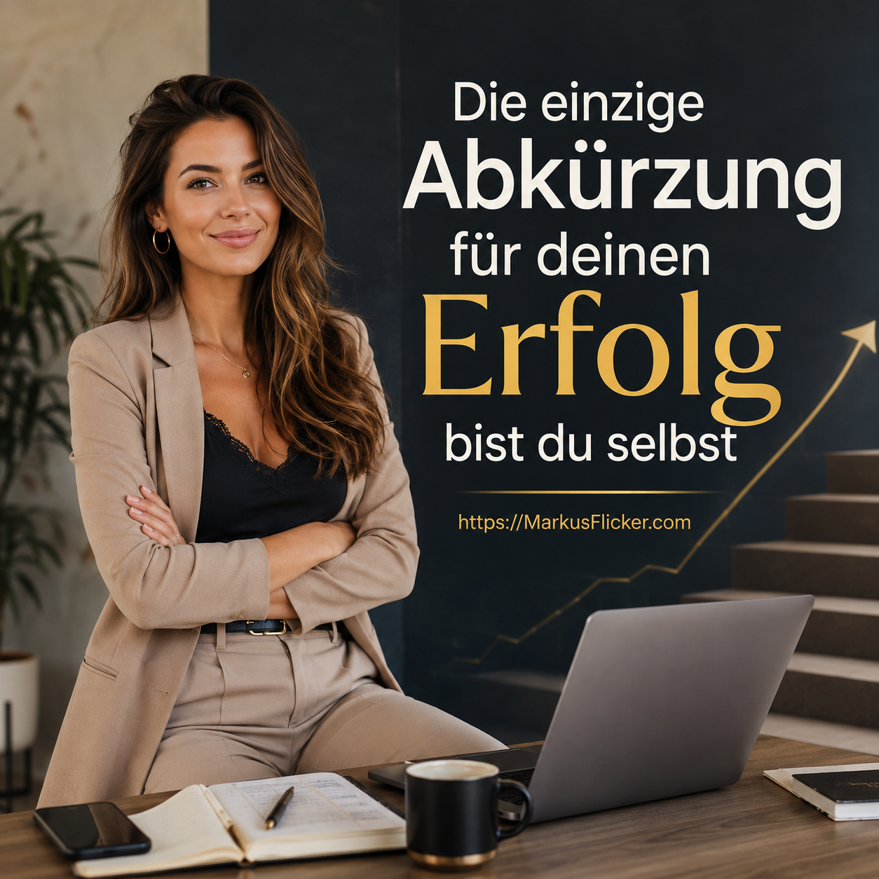 Die einzige Abkürzung für deinen Erfolg bist du selbst