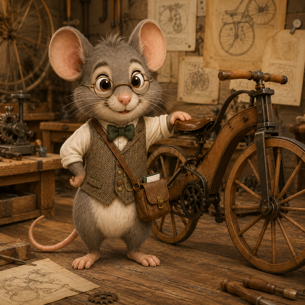 Professor Pieps und das Fahrrad Du betrachtest gerade Professor Pieps und das Fahrrad