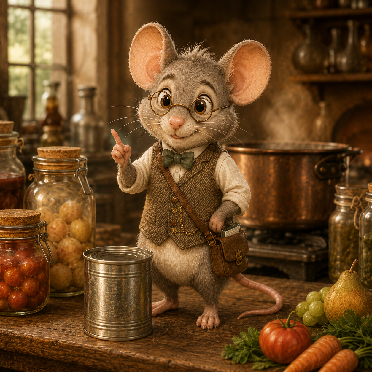 Professor Pieps - Die Dose, die Suppe rettete Du betrachtest gerade Professor Pieps – Die Dose, die Suppe rettete