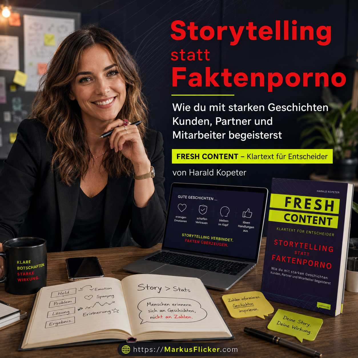 Storytelling statt Faktenporno: Wie du mit starken Geschichten Kunden, Partner und Mitarbeiter begeisterst (FRESH CONTENT - Klartext für Entscheider) von Harald Kopeter Du betrachtest gerade Storytelling statt Faktenporno: Wie du mit starken Geschichten Kunden, Partner und Mitarbeiter begeisterst (FRESH CONTENT – Klartext für Entscheider) von Harald Kopeter