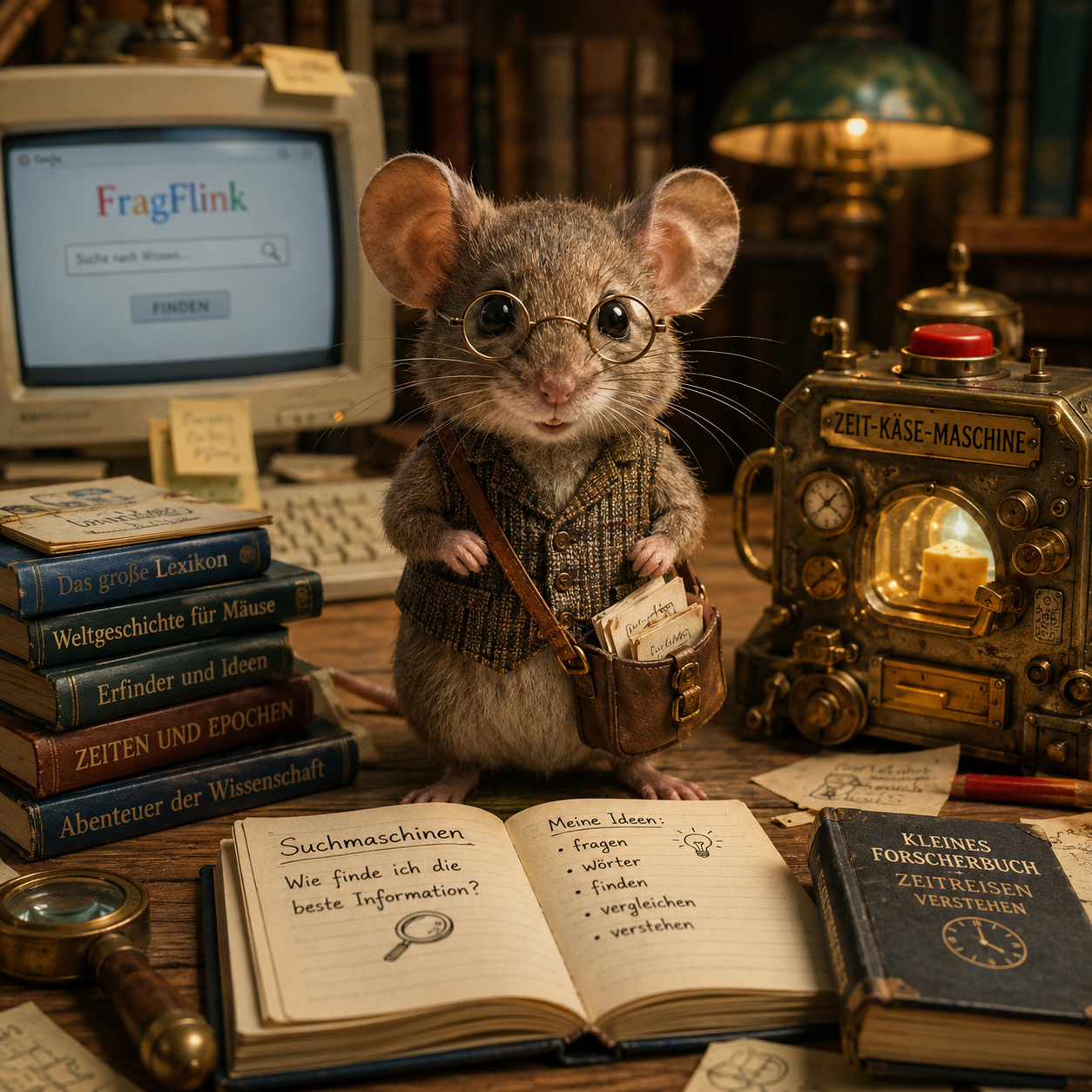 Du betrachtest gerade Professor Pieps – Suchmaschine: Die große Bibliothek im Internet