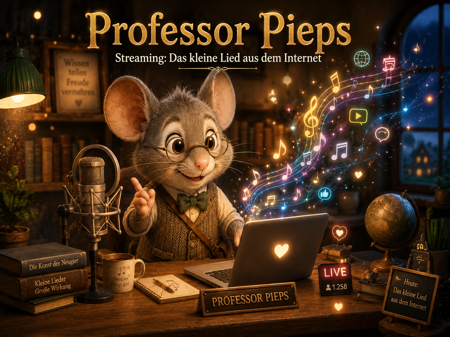 Professor Pieps - Streaming: Das kleine Lied aus dem Internet Professor Pieps - Streaming: Das kleine Lied aus dem Internet