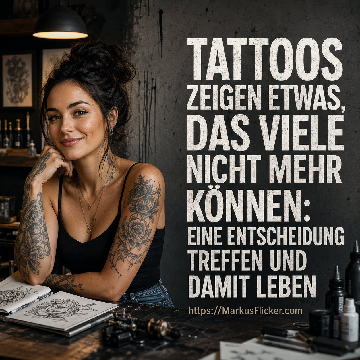 Du betrachtest gerade Tattoos zeigen etwas, das viele nicht mehr können: Eine Entscheidung treffen und damit leben