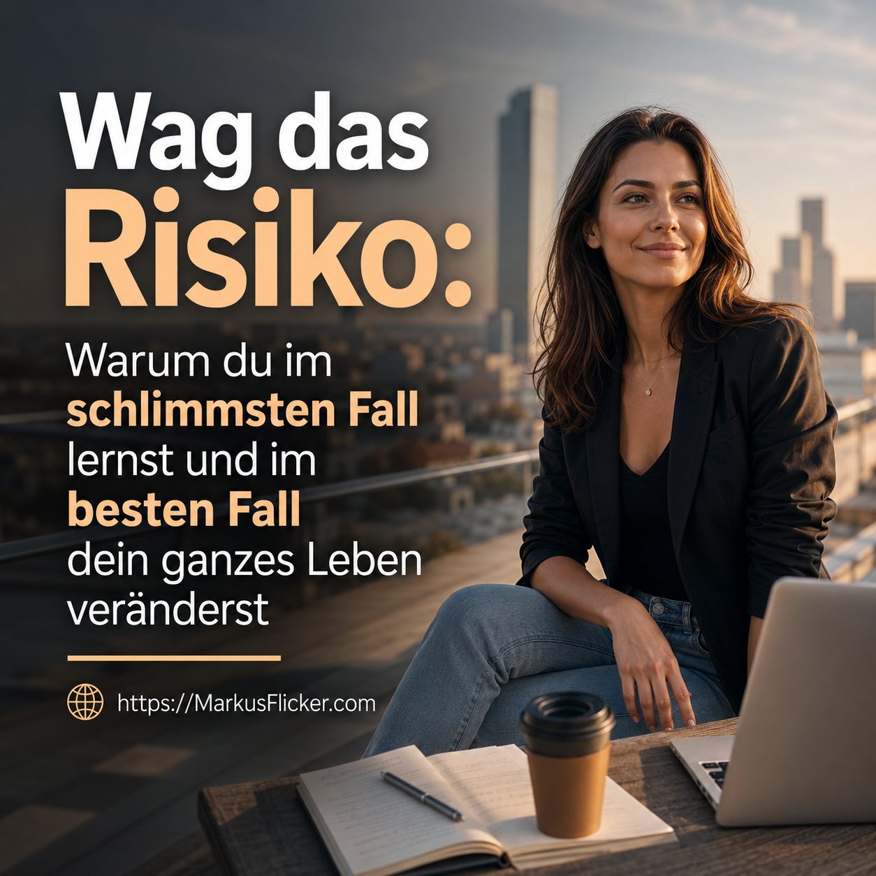 Mehr über den Artikel erfahren Wag das Risiko: Warum du im schlimmsten Fall lernst und im besten Fall dein ganzes Leben veränderst