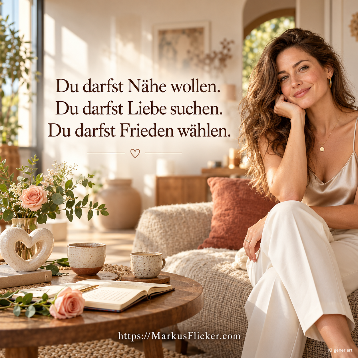Körper will Sex, Herz will Liebe, Seele braucht Frieden Körper will Sex, Herz will Liebe, Seele braucht Frieden