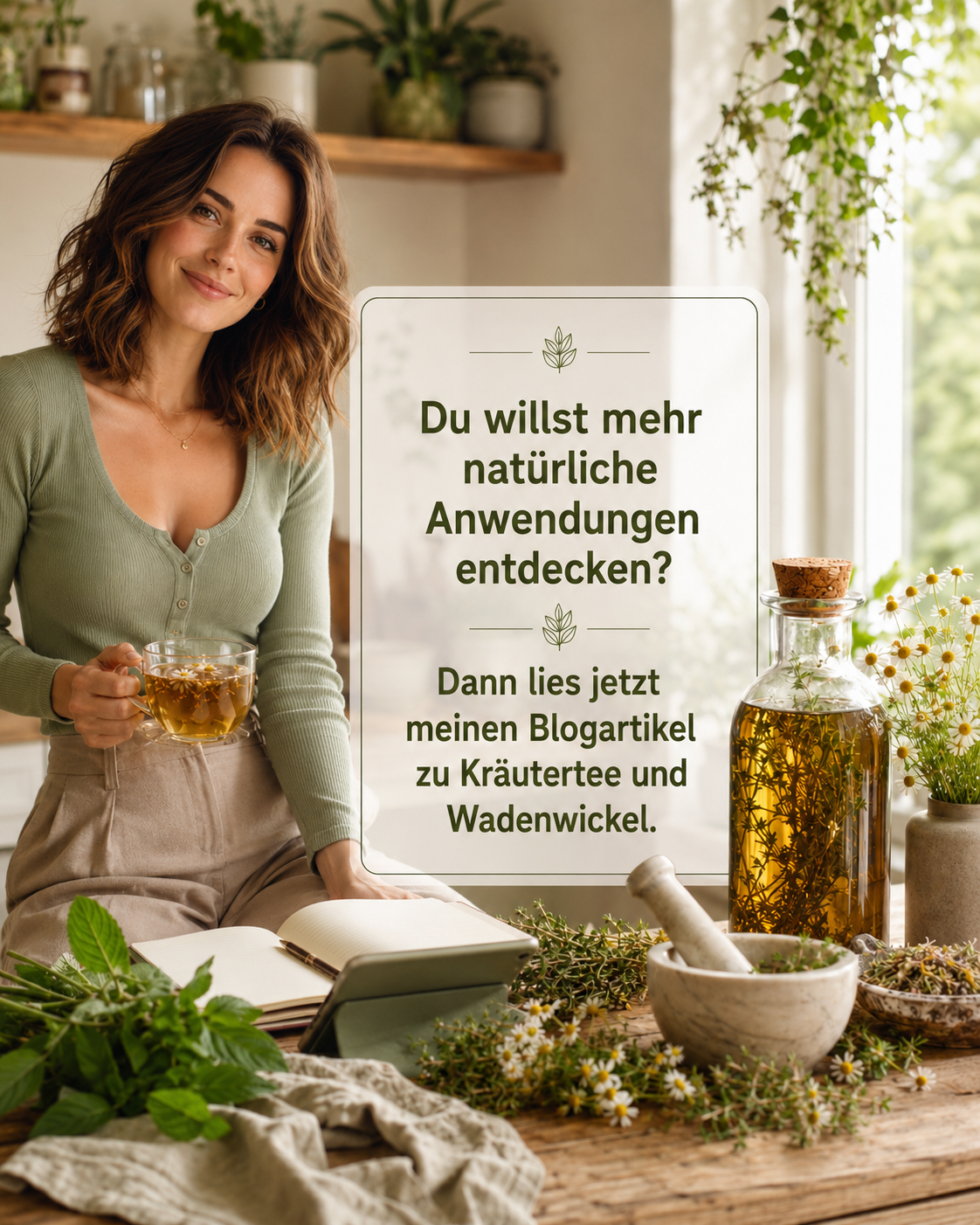 Kräutertee und Wadenwickel: Die 500 beliebtesten Hausmittel und Kräuteranwendungen für die ganze Familie von Judith Koch Kräutertee und Wadenwickel: Die 500 beliebtesten Hausmittel und Kräuteranwendungen für die ganze Familie von Judith Koch