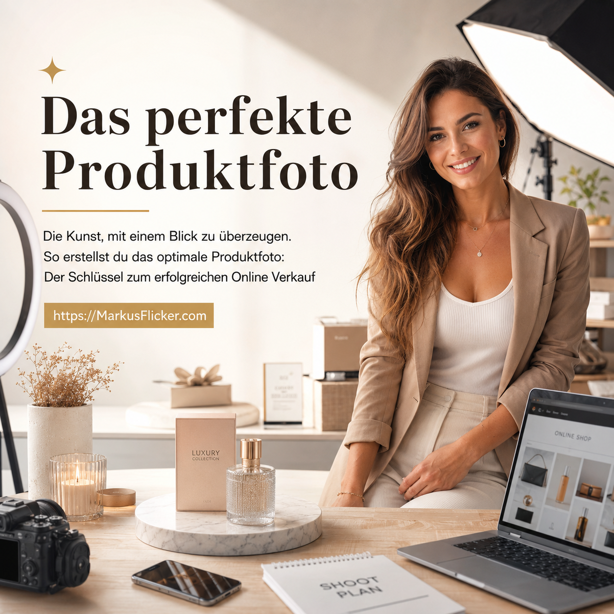 Das perfekte Produktfoto: Die Kunst, mit einem Blick zu überzeugen. So erstellst du das optimale Produktfoto: Der Schlüssel zum erfolgreichen Online Verkauf