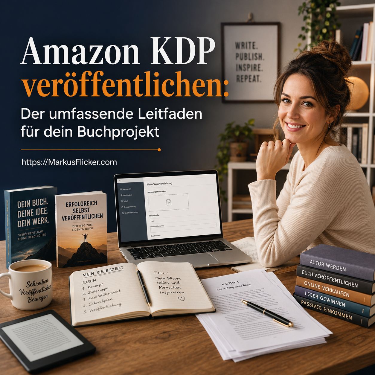 Mehr über den Artikel erfahren Amazon KDP veröffentlichen: Der umfassende Leitfaden für dein Buchprojekt