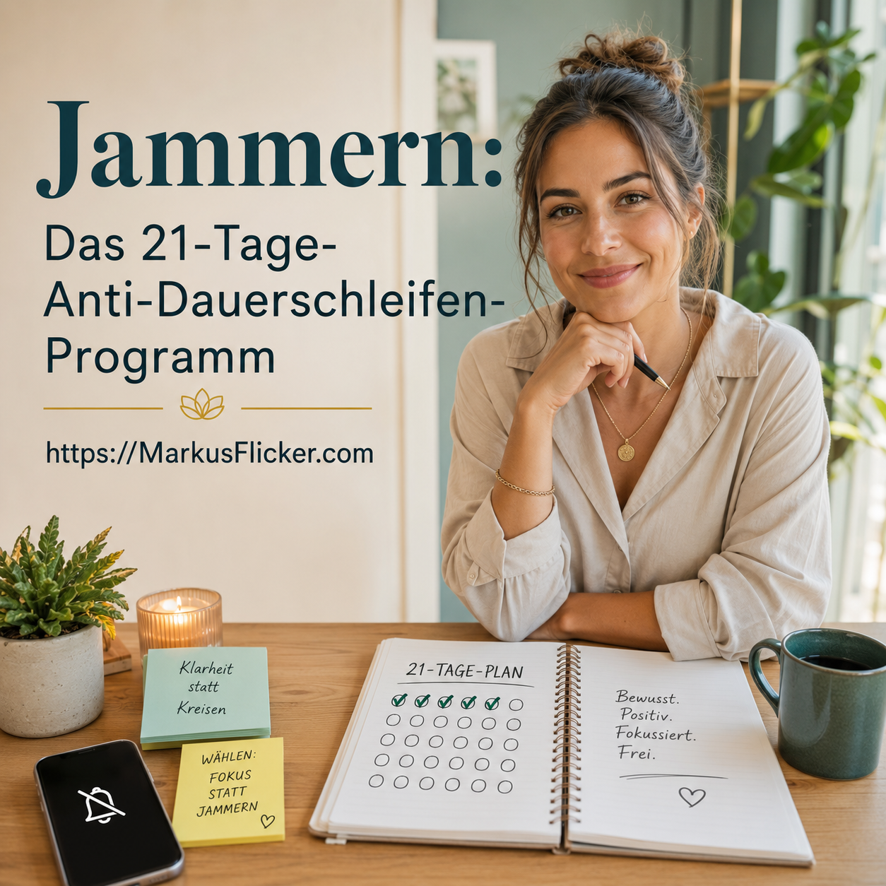 Mehr über den Artikel erfahren Jammern: Das 21-Tage-Anti-Dauerschleifen-Programm