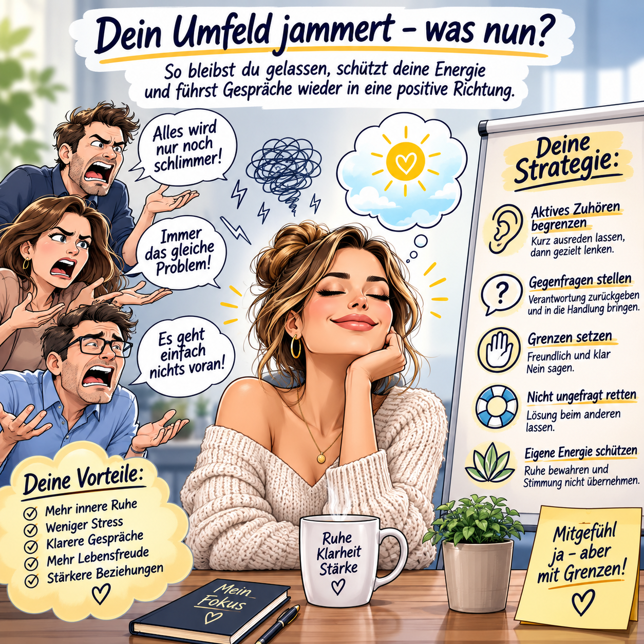 Dein Umfeld jammert – was nun? Dein Umfeld jammert – was nun?