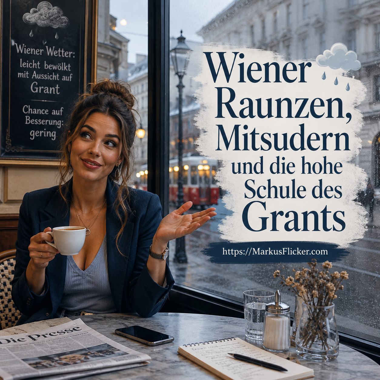 Mehr über den Artikel erfahren Wiener Raunzen, Mitsudern und die hohe Schule des Grants