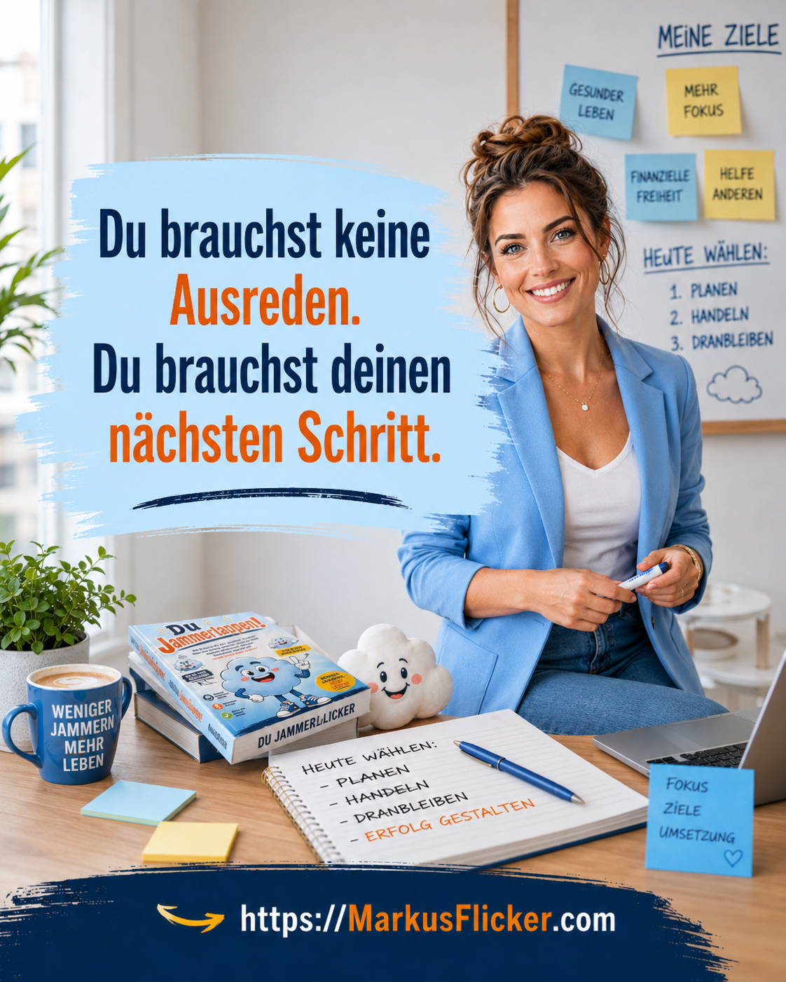 Du Jammerlappen! Der humorvolle Anti-Jammer-Ratgeber: Raus aus Nörgeln, Meckern und Opferrolle – negative Denkmuster stoppen, Motivation stärken und endlich ins Handeln kommen Du Jammerlappen! Der humorvolle Anti-Jammer-Ratgeber: Raus aus Nörgeln, Meckern und Opferrolle – negative Denkmuster stoppen, Motivation stärken und endlich ins Handeln kommen