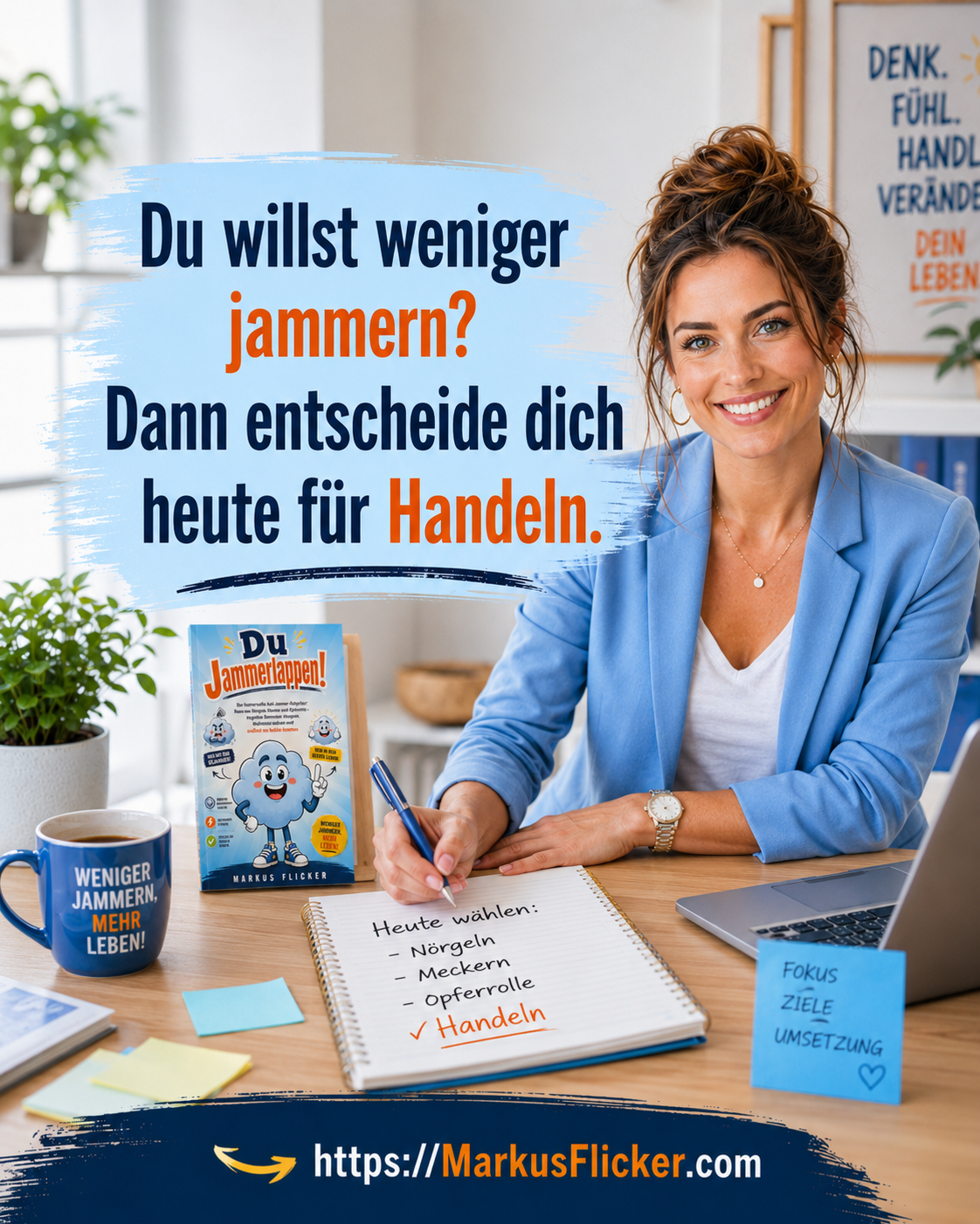 Du Jammerlappen! Der humorvolle Anti-Jammer-Ratgeber: Raus aus Nörgeln, Meckern und Opferrolle – negative Denkmuster stoppen, Motivation stärken und endlich ins Handeln kommen Du Jammerlappen! Der humorvolle Anti-Jammer-Ratgeber: Raus aus Nörgeln, Meckern und Opferrolle – negative Denkmuster stoppen, Motivation stärken und endlich ins Handeln kommen
