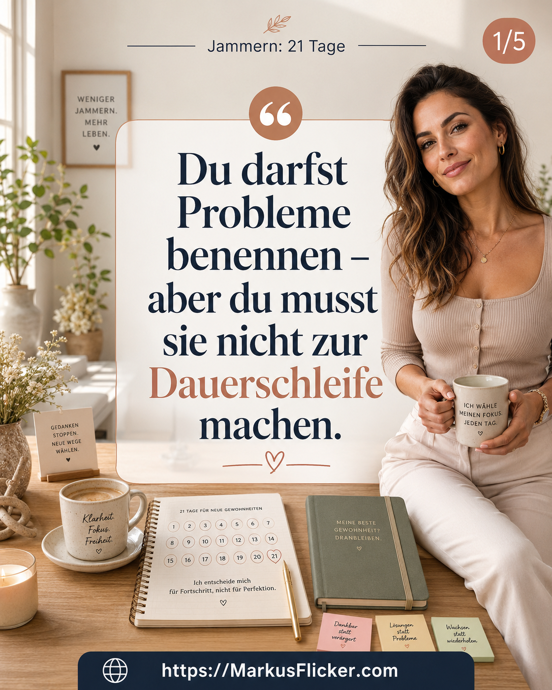 Jammern: Das 21-Tage-Anti-Dauerschleifen-Programm Jammern: Das 21-Tage-Anti-Dauerschleifen-Programm