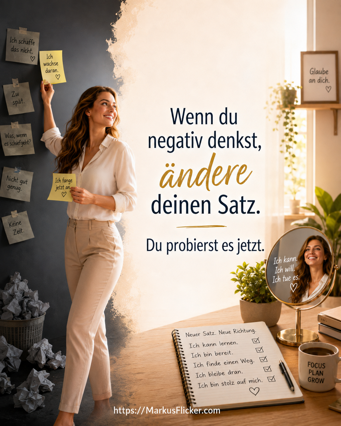 Motivation statt Miesepeter-Modus: Wie du ins Handeln kommst und dauerhaft weniger negativ denkst Motivation statt Miesepeter-Modus: Wie du ins Handeln kommst und dauerhaft weniger negativ denkst