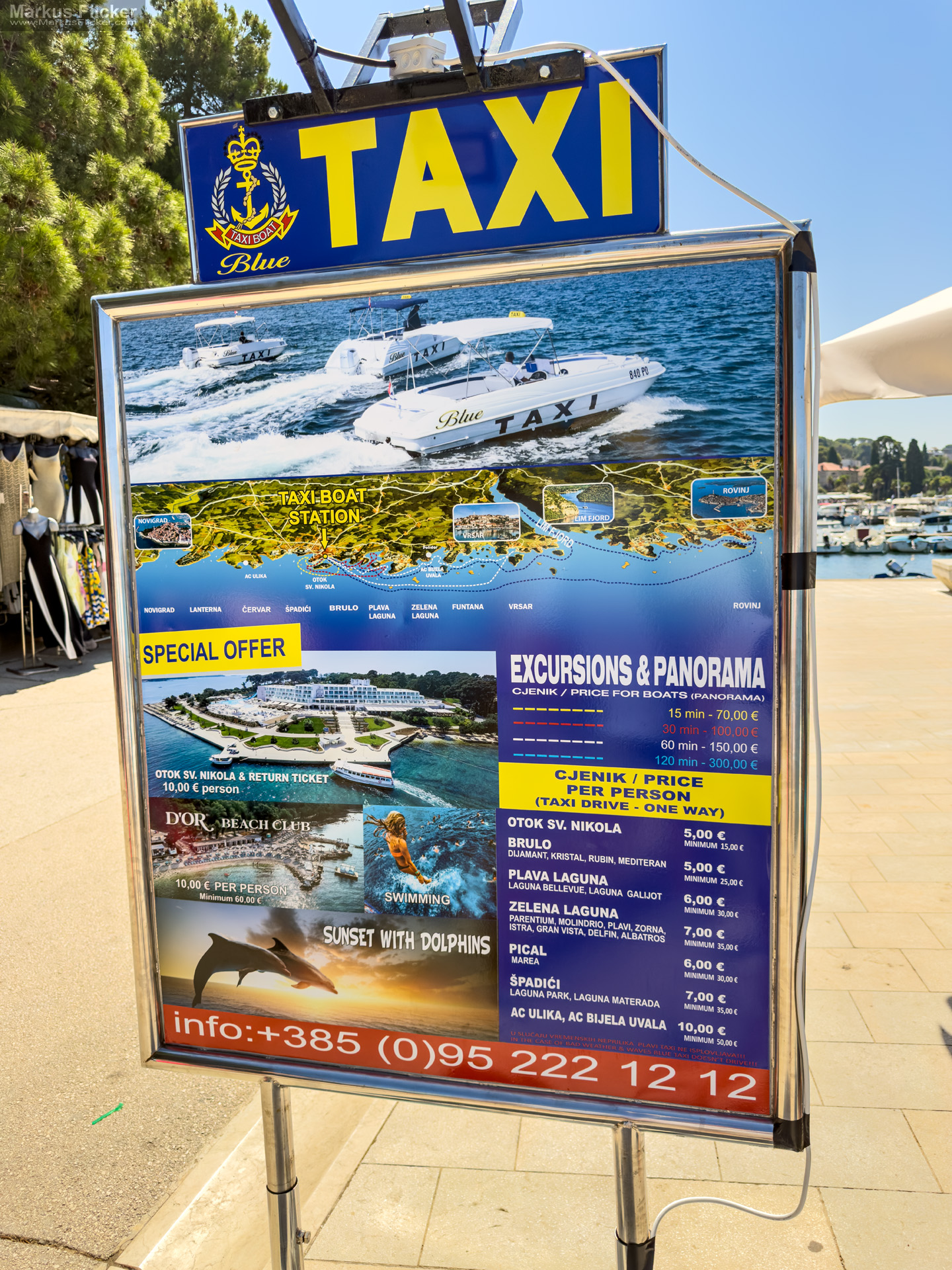 Blue Taxi Boat Poreč Kroatien – Küste, Meer und Altstadt vom Wasser erleben Blue Taxi Boat Poreč Kroatien – Küste, Meer und Altstadt vom Wasser erleben