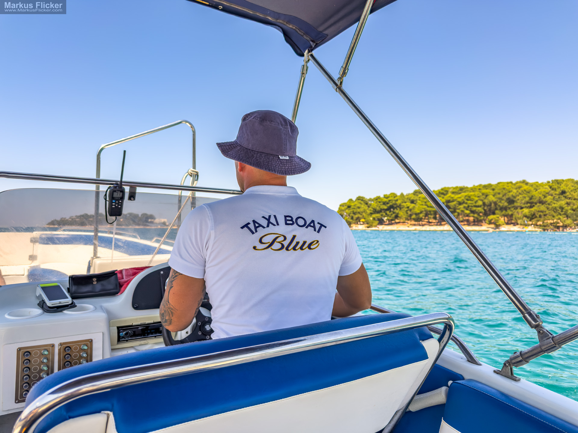 Blue Taxi Boat Poreč Kroatien – Küste, Meer und Altstadt vom Wasser erleben Du betrachtest gerade Blue Taxi Boat Poreč Kroatien – Küste, Meer und Altstadt vom Wasser erleben