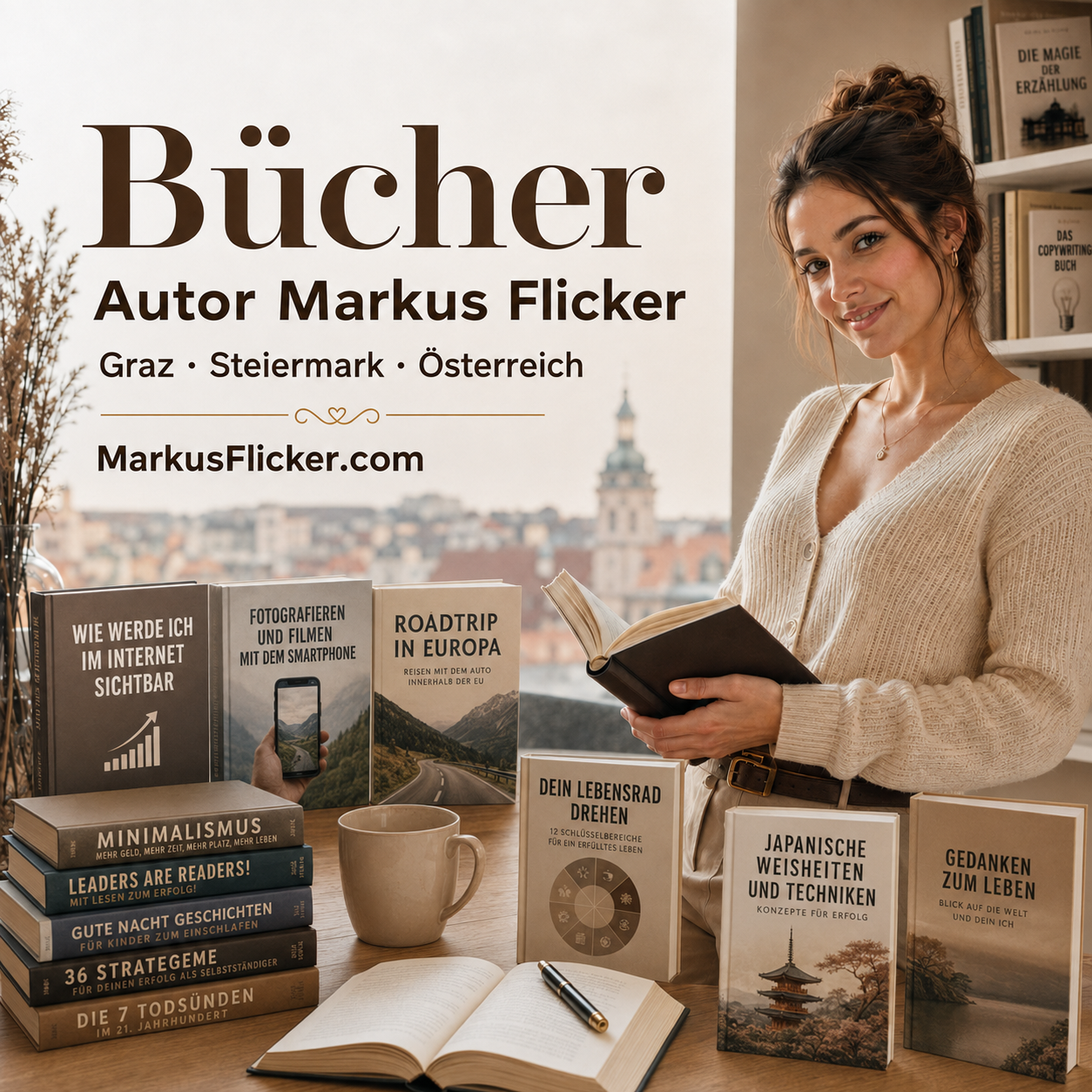 Mehr über den Artikel erfahren Bücher Autor Markus Flicker Graz Steiermark Österreich