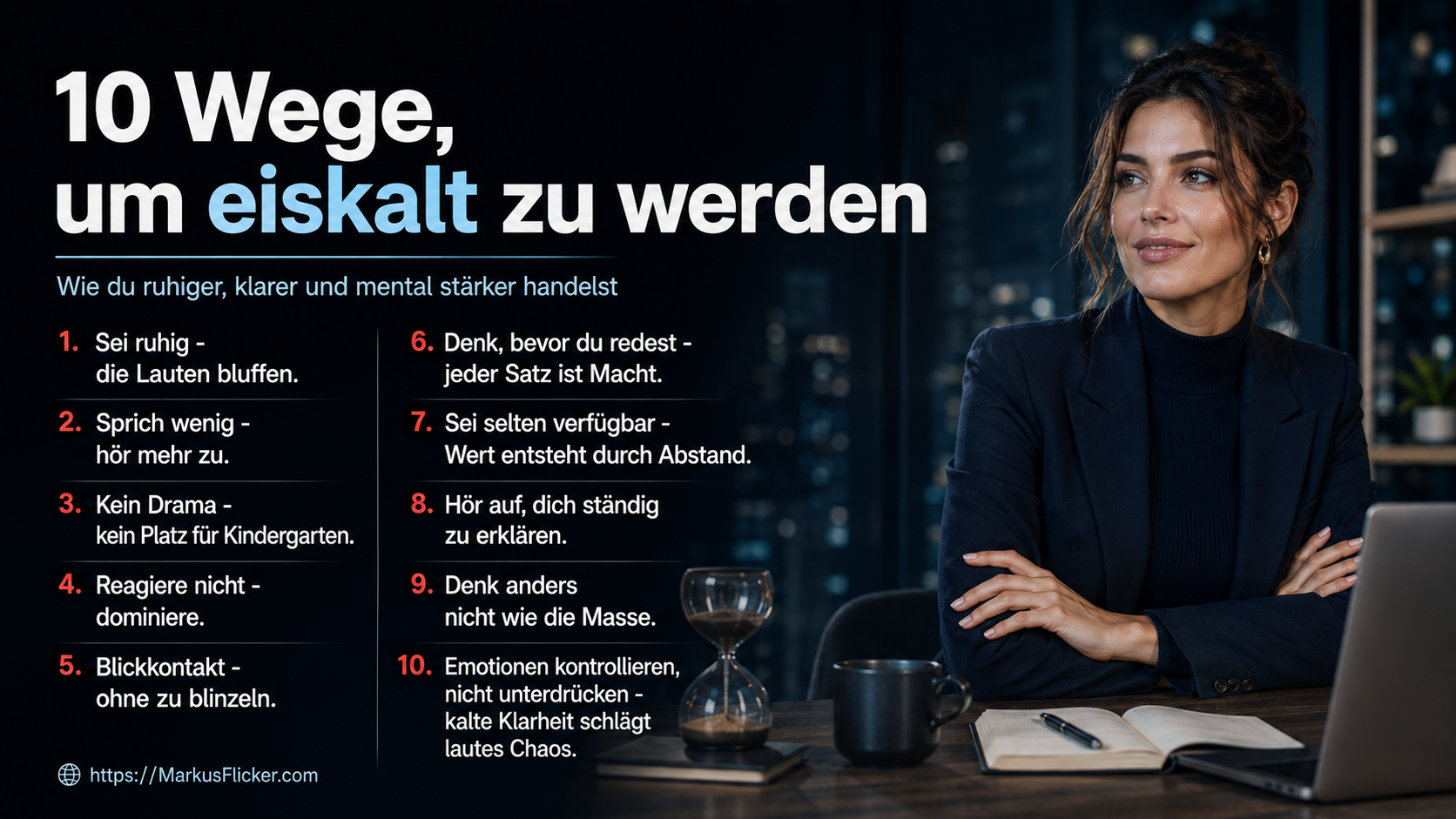 10 Wege, um eiskalt zu werden: Wie du ruhiger, klarer und mental stärker handelst 10 Wege, um eiskalt zu werden: Wie du ruhiger, klarer und mental stärker handelst
