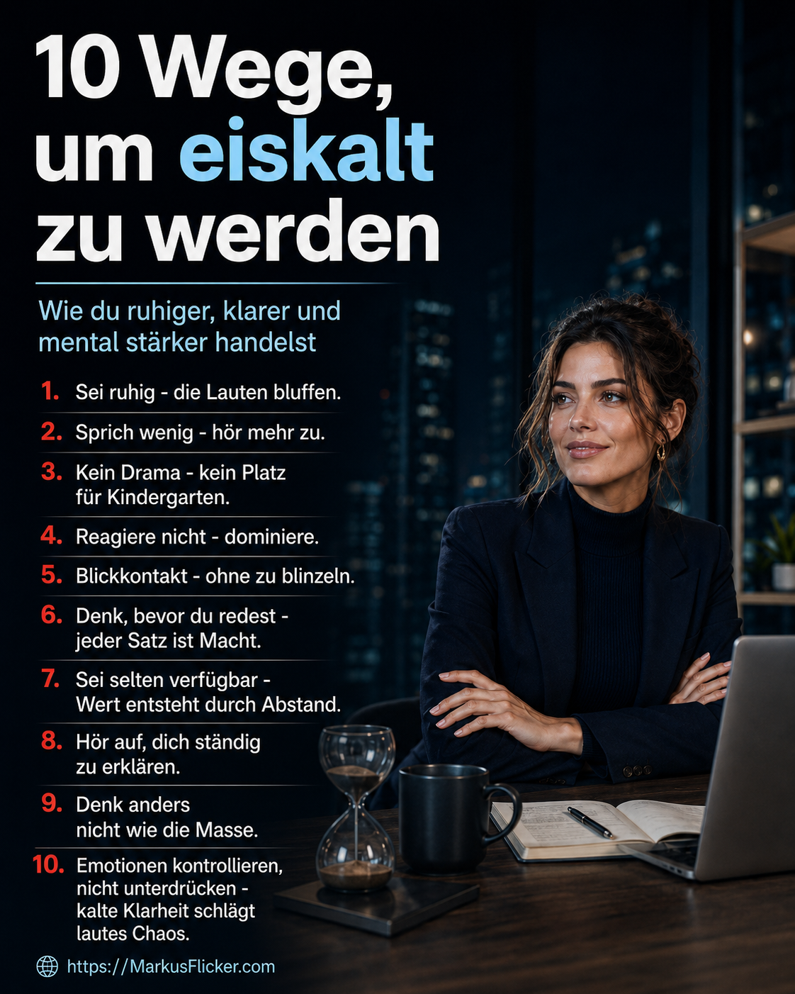 10 Wege, um eiskalt zu werden: Wie du ruhiger, klarer und mental stärker handelst 10 Wege, um eiskalt zu werden: Wie du ruhiger, klarer und mental stärker handelst