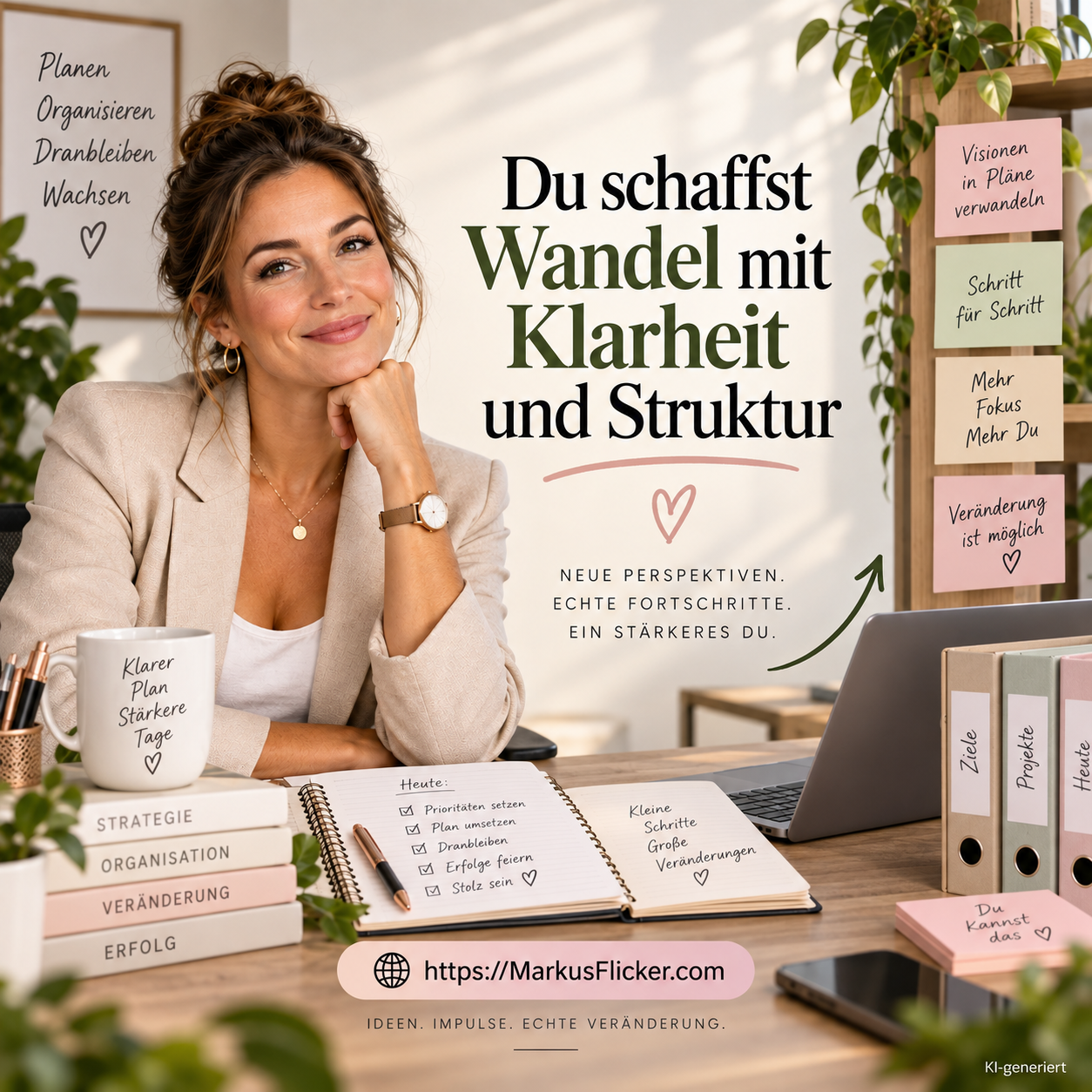 Veränderung gestalten statt erzwingen – wie du Wandel im Business und privat effektiv organisierst Veränderung gestalten statt erzwingen – wie du Wandel im Business und privat effektiv organisierst