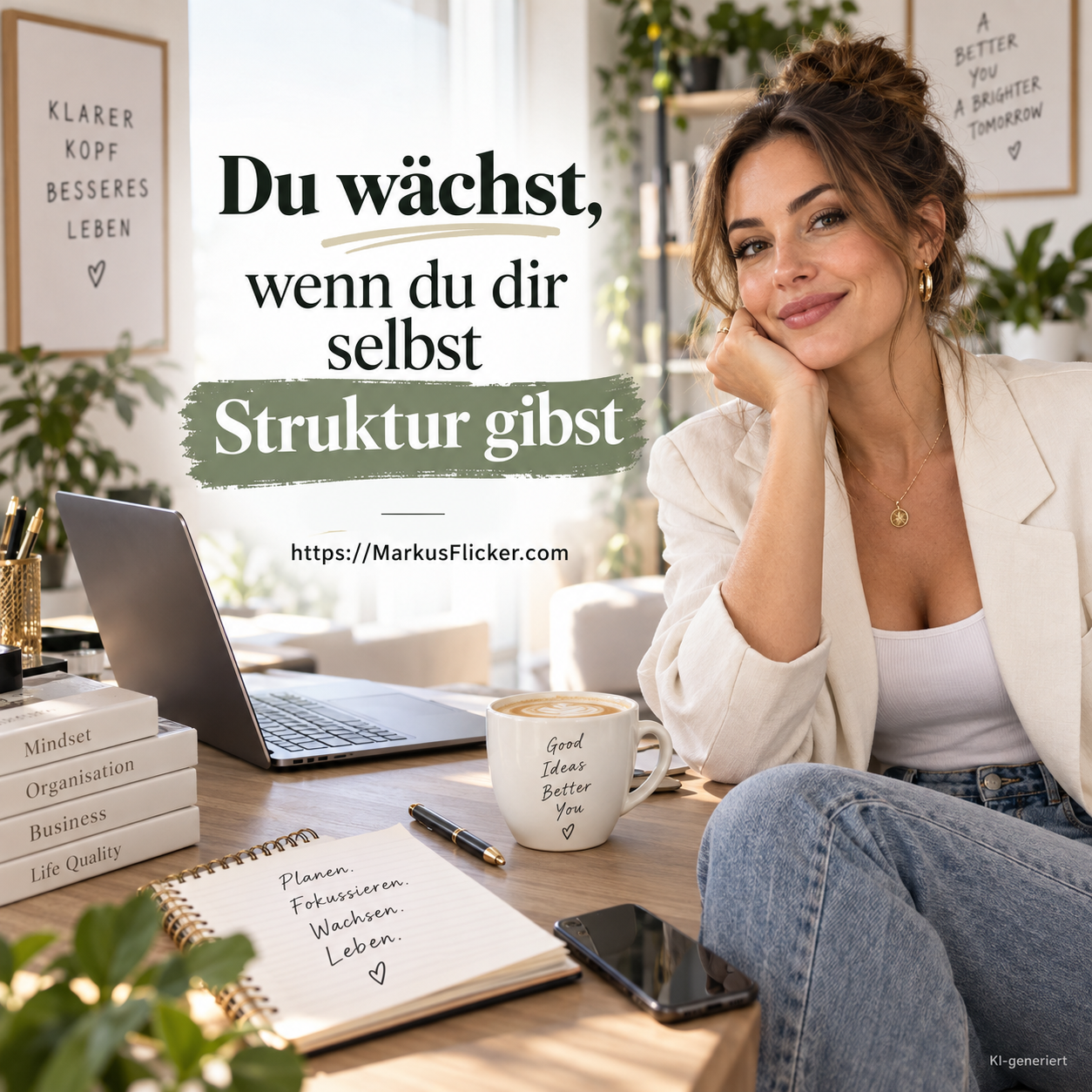 Persönliche Entwicklung & Lebensqualität – Wie du dich selbst effektiv organisierst und in Business und Privatleben nachhaltig wächst