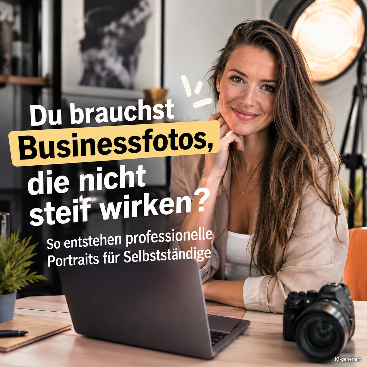 Du brauchst Businessfotos, die nicht steif wirken? So entstehen professionelle Portraits für Selbstständige Du brauchst Businessfotos, die nicht steif wirken? So entstehen professionelle Portraits für Selbstständige