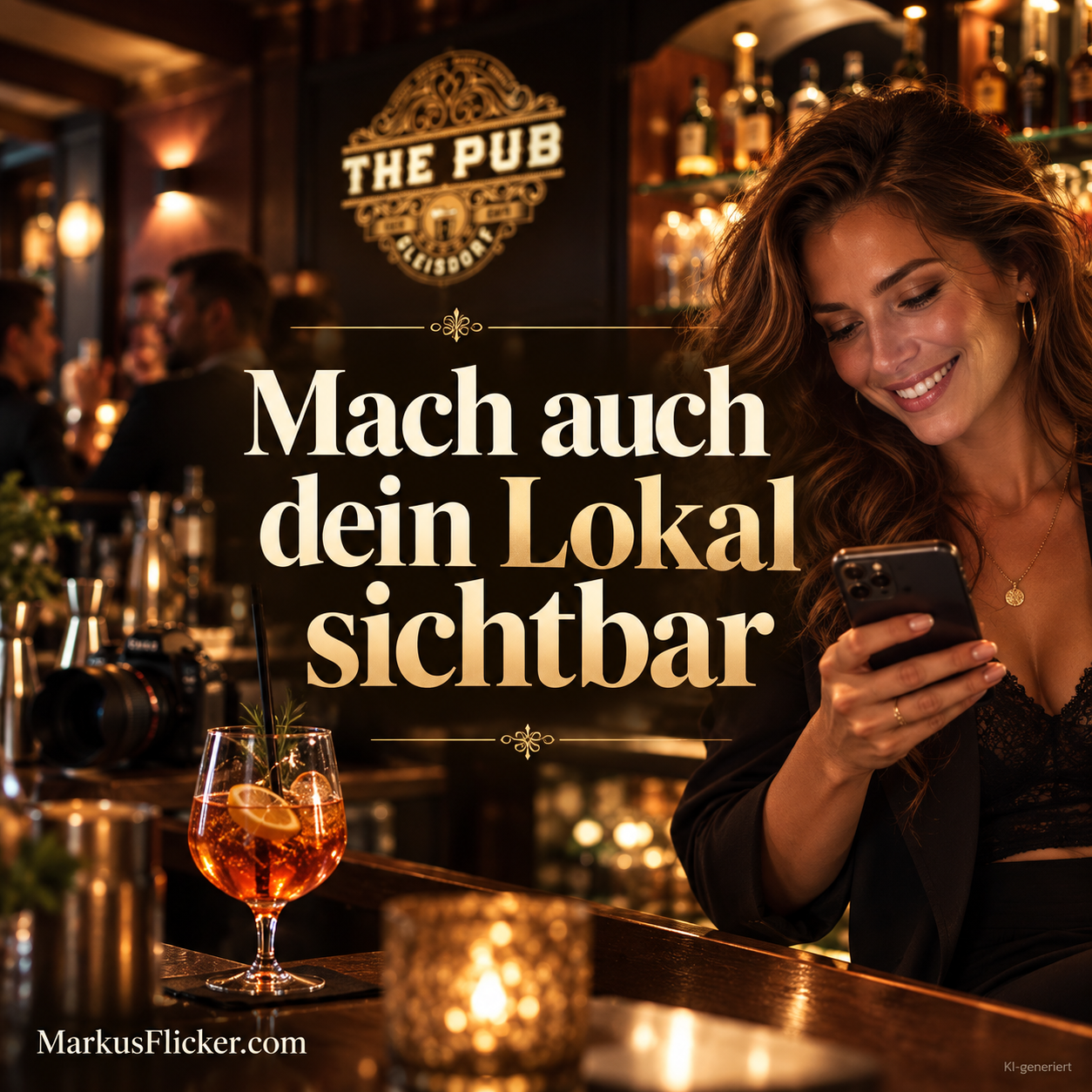 The Pub Gleisdorf - Social Media Manager und Content Creator The Pub Gleisdorf: Beer, Drinks, Snacks und Events mit Social Media sichtbar machen – Markus Flicker als Social Media Manager und Content Creator