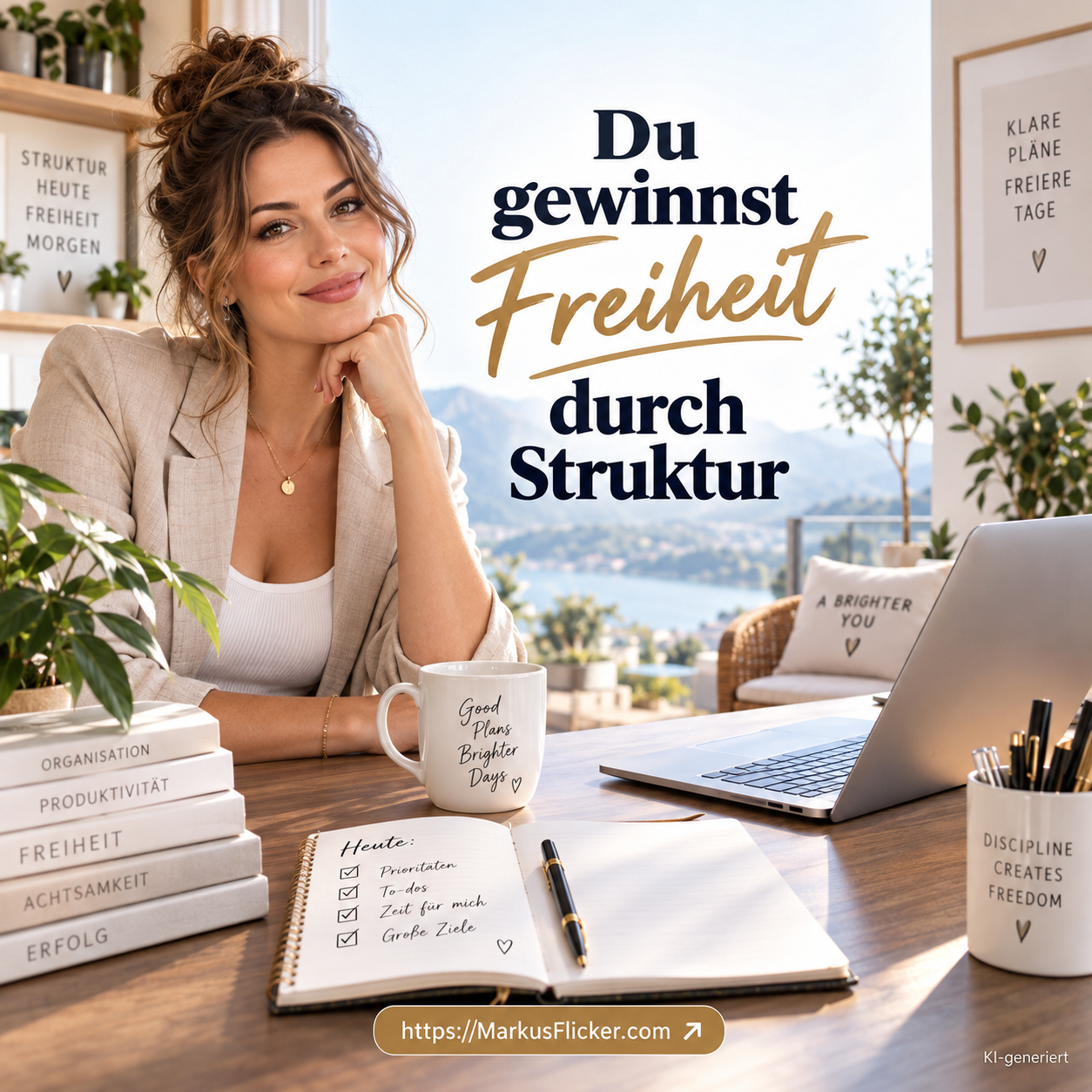 Struktur schafft Freiheit – nicht Einschränkung: Wie du dich in Business und privat effektiv organisierst Struktur schafft Freiheit – nicht Einschränkung: Wie du dich in Business und privat effektiv organisierst