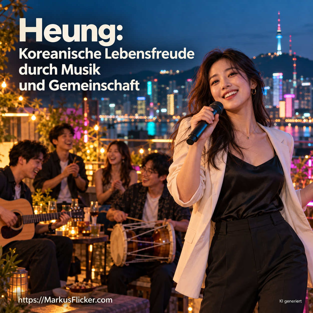 Mehr über den Artikel erfahren Heung: Koreanische Lebensfreude durch Musik und Gemeinschaft
