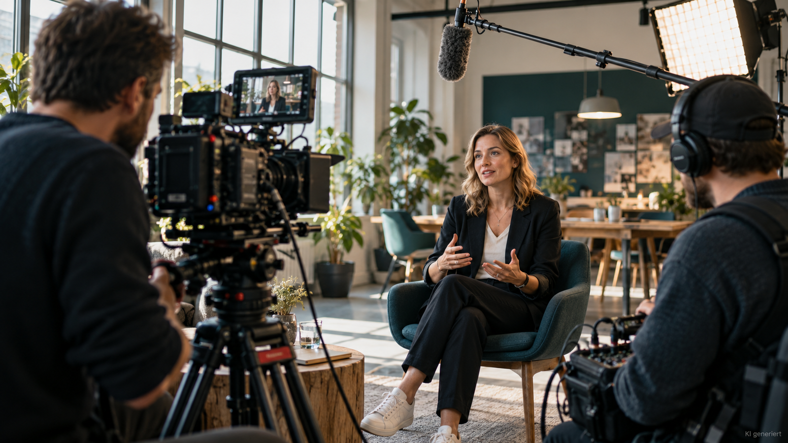 Videoproduktion und visuelle Geschichten